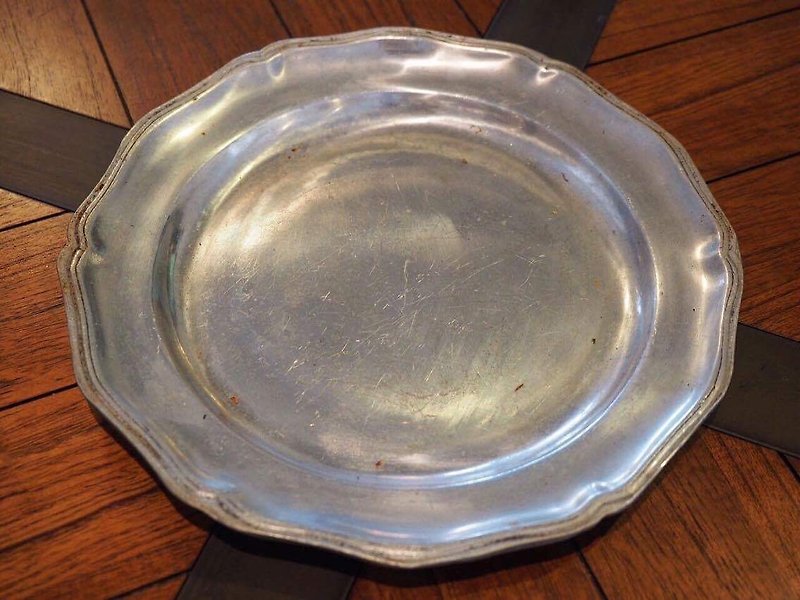 American Antique Tin Plate/Tin Storage Tray Bulk - จานเล็ก - โลหะ 