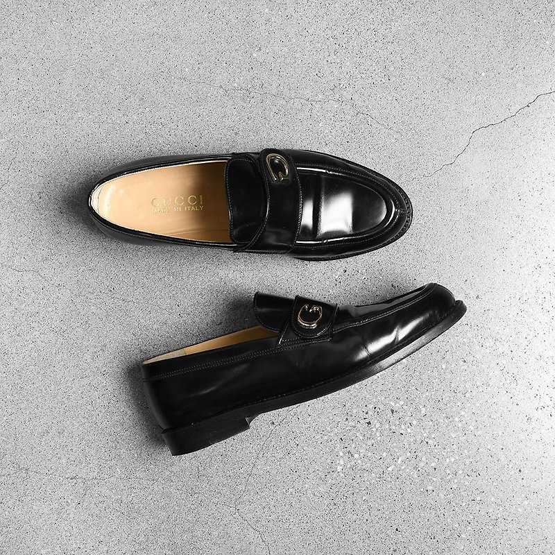 gucci horsebit loafer  EUR 37 - Women's Oxford Shoes - Genuine Leather Black