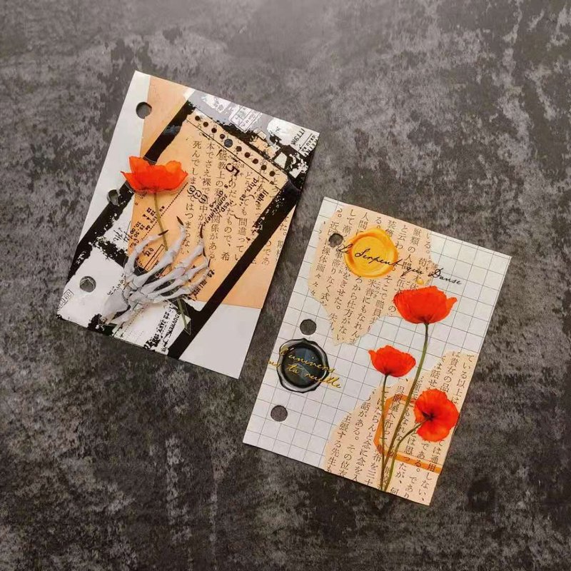 Manshushahua [Flower of Evil] Transparent Bright PET Paper Tape - มาสกิ้งเทป - พลาสติก 