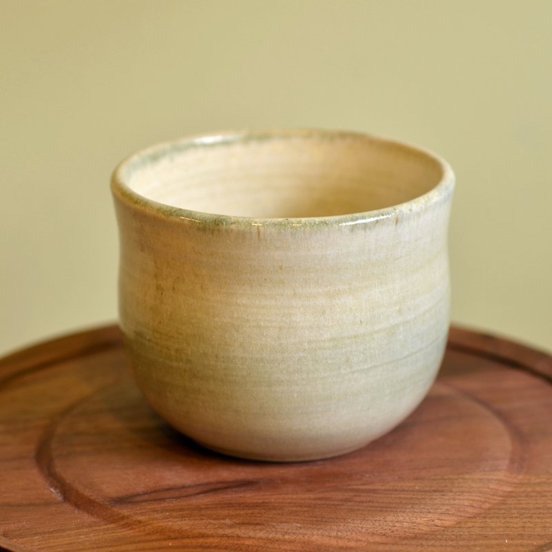 陶杯 | 淺苔 - 茶具/茶杯 - 陶 綠色
