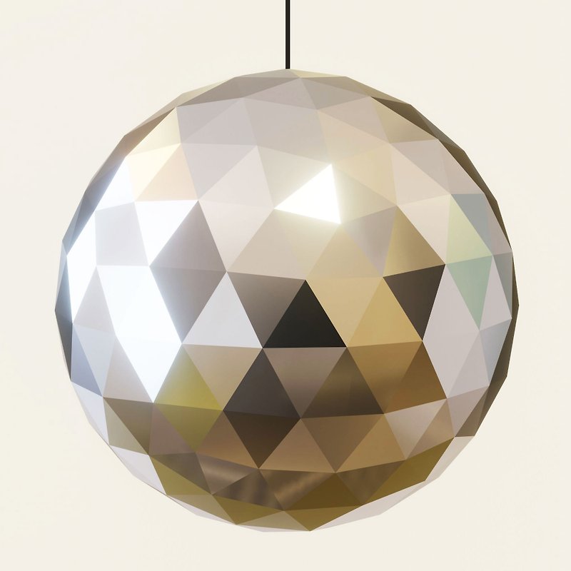 DIY Disco Ball 3D Papercraft Printable PDF - DIY Tutorials ＆ Reference Materials - Other Materials 