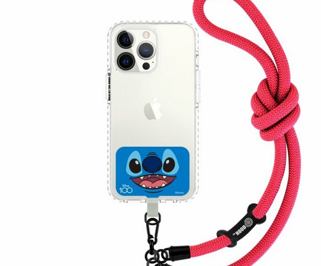 ディズニー 100 周年記念ステッチ携帯電話ストラップ クリップ付き 6mm