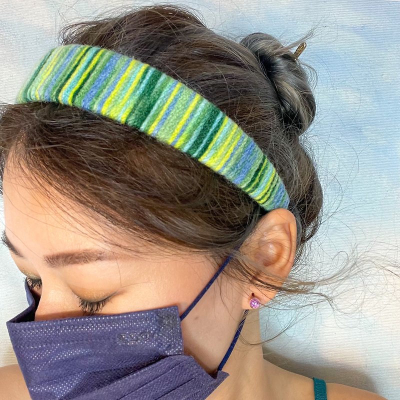 Huang Zhoumei Series-Decompression Headband-Martha - ที่คาดผม - งานปัก 