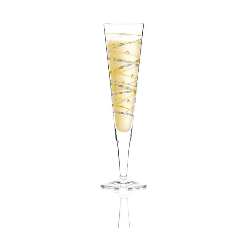 RITZENHOFF | 【限定款】 2021水鑽紀念香檳杯 205ml - 酒杯/酒器 - 玻璃 