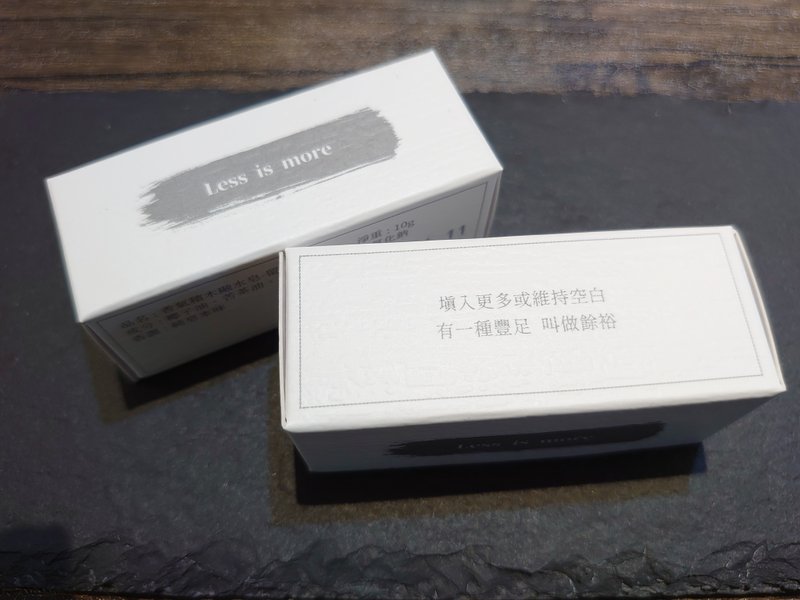 香氣積木融水皂-留白 - 肥皂/手工皂 - 其他材質 白色