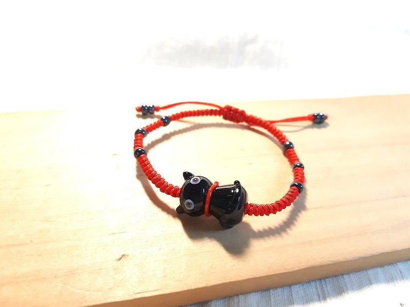 Yuzu Lin Liuli - Lulu's bracelet - can touch water - Bracelets - Colored Glass Multicolor