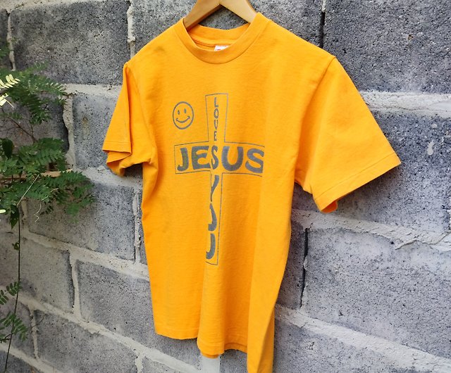 ビンテージ キッズ Tシャツ 80年代 United Sports Kid Love Jesus T ...