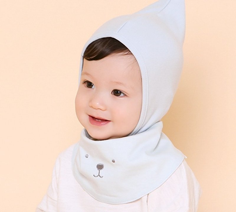 Happy Prince Poli animal baby bibs made in Korea - Bibs - Cotton & Hemp Multicolor