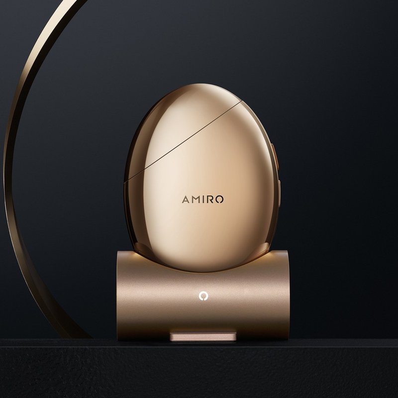 AMIRO S1 黃金點陣美容儀 - 刮痧板/臉部按摩 - 其他金屬 金色