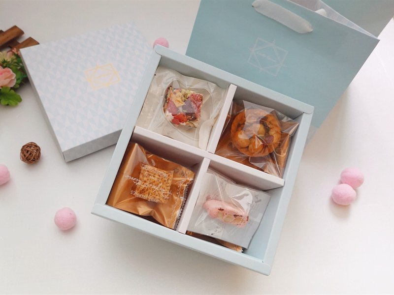 [New Year’s Gift Box] Souvenirs/Hawaiian Bean Tower/Snow Cotton Cake/Hokkaido Strawberry Milk Candy/Golden Brick Cake - ขนมคบเคี้ยว - วัสดุอื่นๆ 