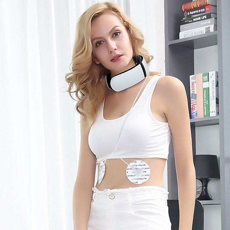 [Free Shipping] Jindao KD812A Smart Cervical Massager Home Hot Compress Shoulder and Neck Protector - อื่นๆ - วัสดุอื่นๆ 