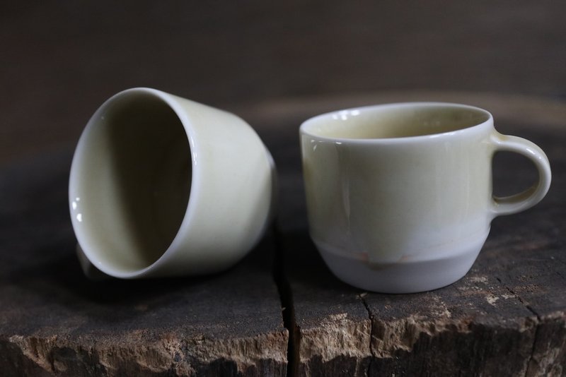 日和咖啡杯 - 咖啡杯/馬克杯 - 瓷 黃色