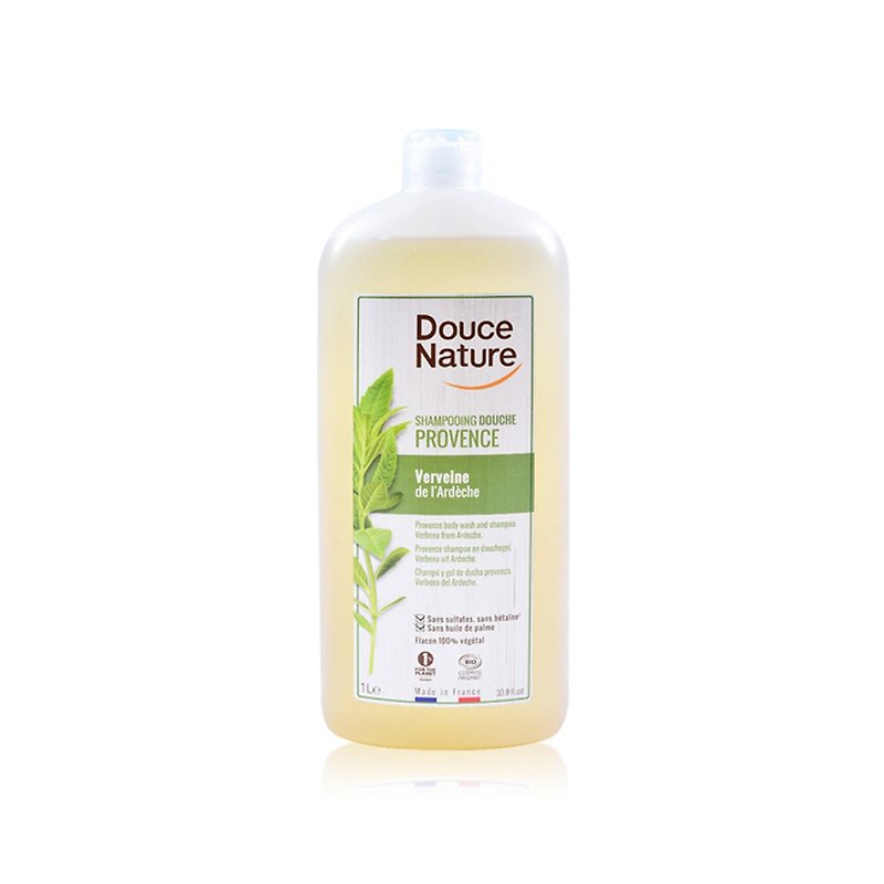 Douce Nature地恩 檸檬馬鞭草洗髮沐浴精 1L - 洗髮精/餅/皂 - 其他材質 