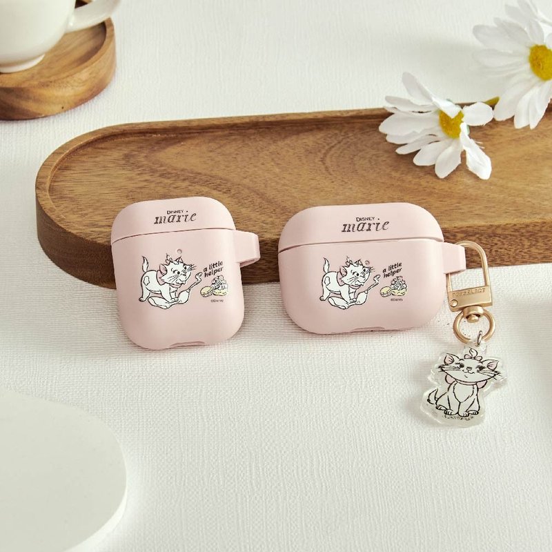 Disney Cats And Dogs-瑪麗貓款擠鮮奶油強悍防摔AirPods保護套() - AirPods/耳機保護套 - 塑膠 多色