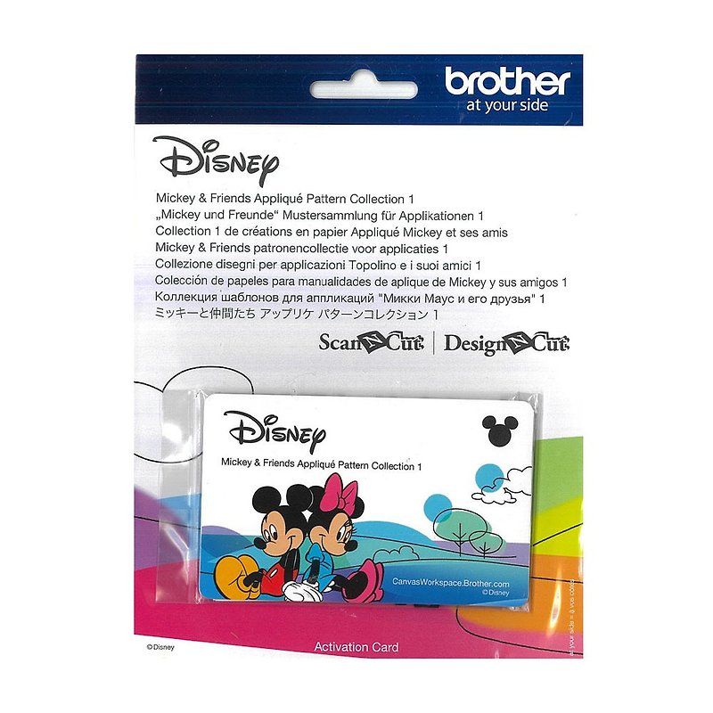ScanNCut-Disney Mickey & Friends pattern (NO.3) - Other - Plastic 