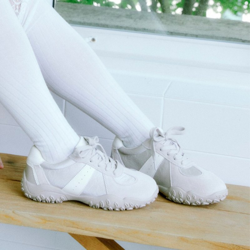 PRE-ORDER SPUR 舒適運動鞋 VS9063 (Light Beige) - 其他女皮鞋 - 其他材質 