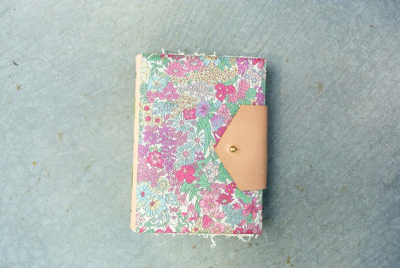 Sweet sum of / handmade notebook / diary / notepad / album / PDA / leather / leather backs / Christmas gift - Notebooks & Journals - Paper Pink