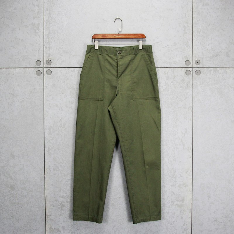 Tsubasa.Y Ancient House Pants OG-507 Size 32 * 31, US Army pants - กางเกงขายาว - ผ้าฝ้าย/ผ้าลินิน 