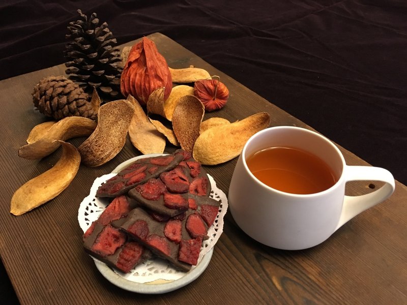 悠沛克 高蛋白巧克力磚-草莓 - 巧克力 - 其他材質 咖啡色