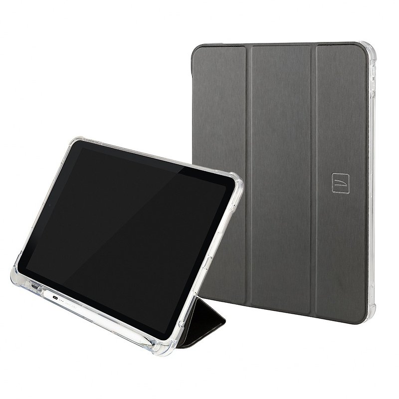 TUCANO サテン iPad (第 10 世代) 10.9 インチ スペシャル ケース -ブラック - タブレット・PCケース - その他の素材 