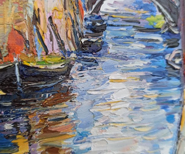 ヴェネツィア イタリア 絵画 街並み オリジナル アート ヴェネツィア イタリア 絵画 街並み オリジナル アート