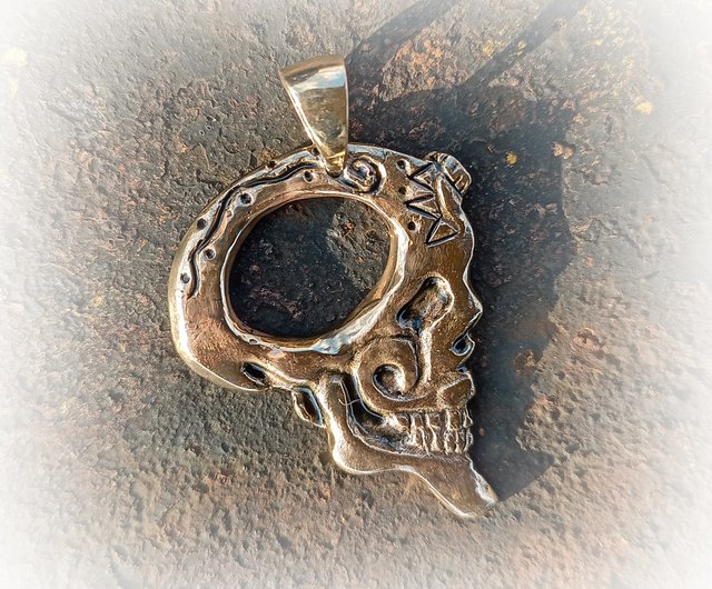 カラベラ スカル ネックレス ペンダント、エル ディア デ ムエルトス