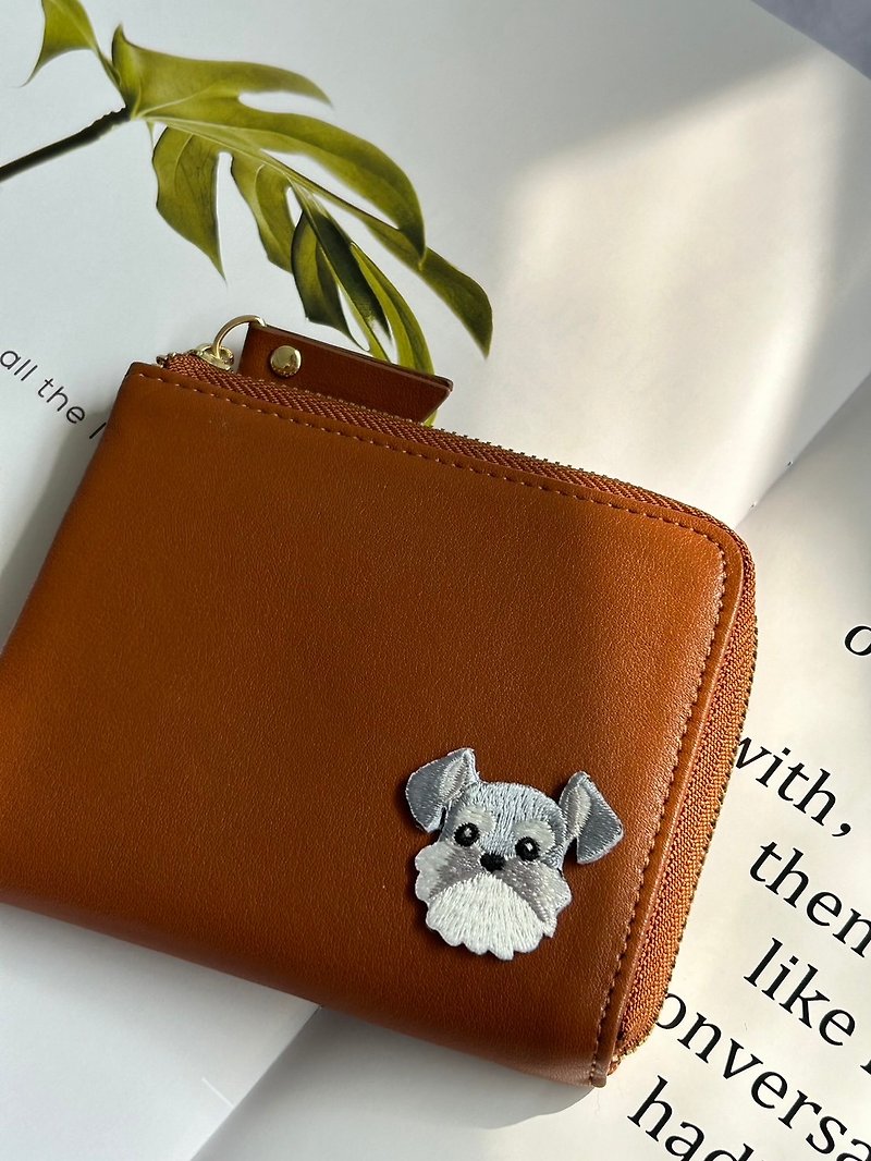 pocket pocket purse - กระเป๋าสตางค์ - วัสดุกันนำ้ สีนำ้ตาล