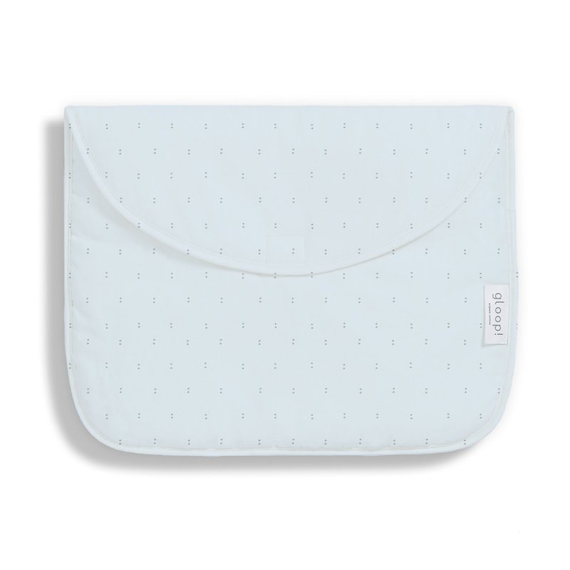 Gloop Organic Cotton Clothes Storage Bag / Little Blue Sky - กระเป๋าเครื่องสำอาง - ผ้าฝ้าย/ผ้าลินิน 