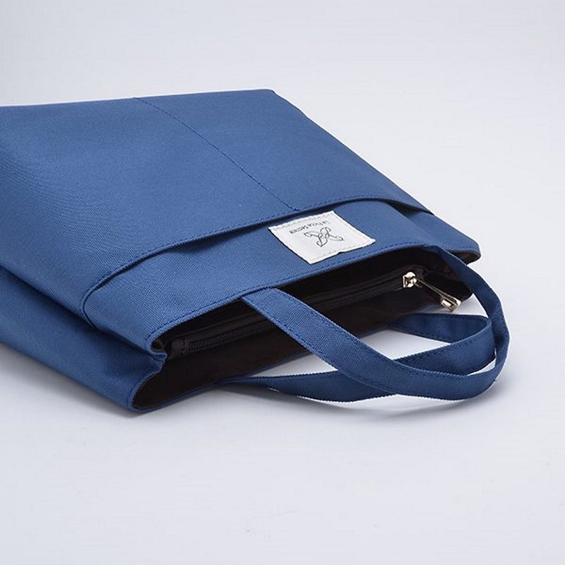 【FUGUE Origin】Winter Tour Small Bag 美到可以提出門的袋中袋 - 手袋/手提袋 - 防水材質 藍色