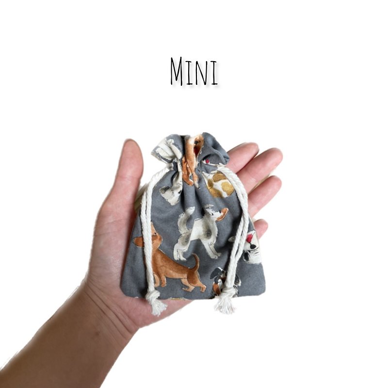 Mini pouch - 化妝包/收納袋 - 棉．麻 