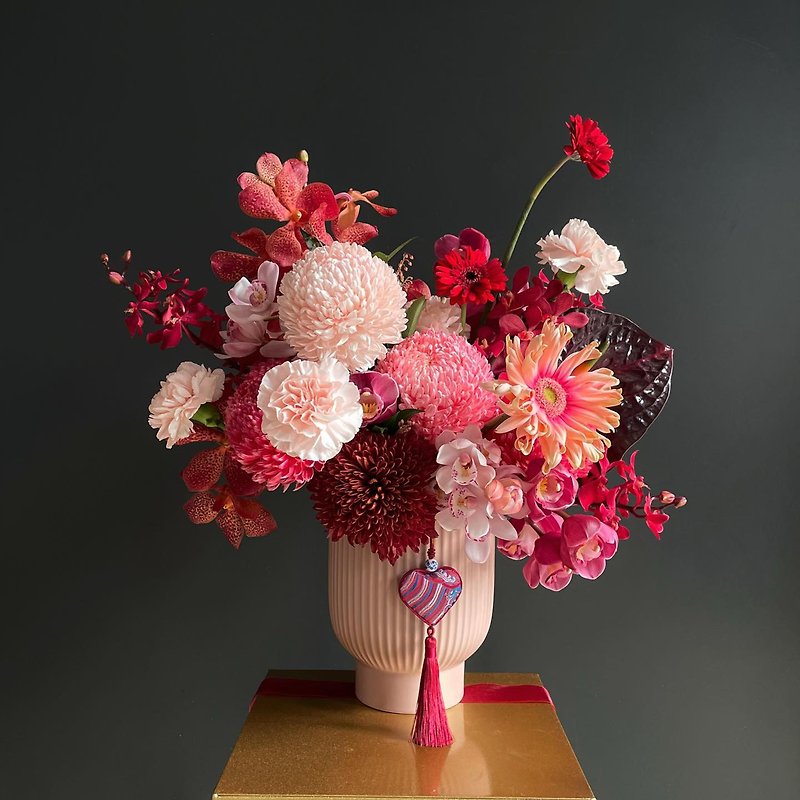 【Flowers】Peach Pink Spring Festival Opening Mother's Day Potted Flowers - Other - Plants & Flowers Pink