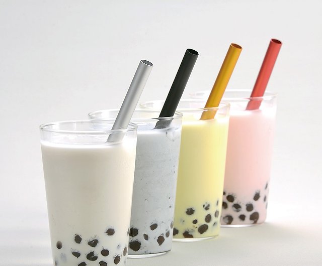 HOKUA  Japan Cool & Shake Aluminum Instant Cooling Straw (Rough 4