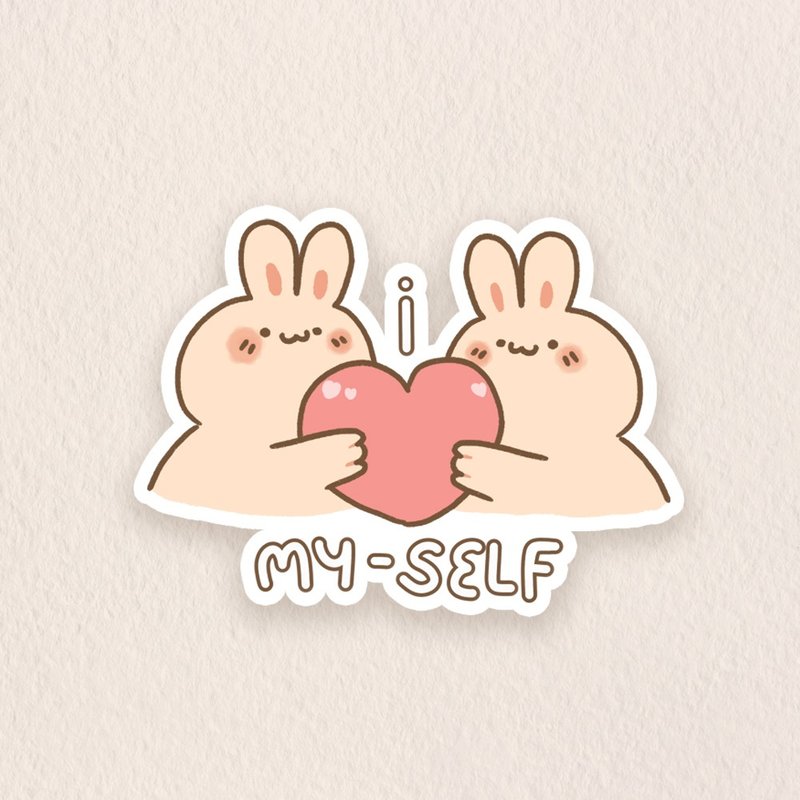 Love Your-Self — Sticker Piece - 貼紙 - 紙 
