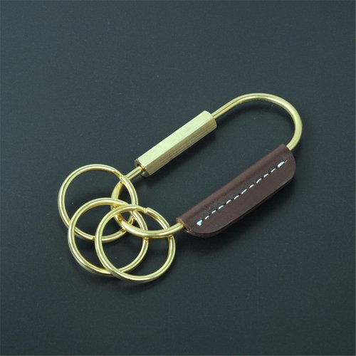 Everyday Carry Brass Keyring