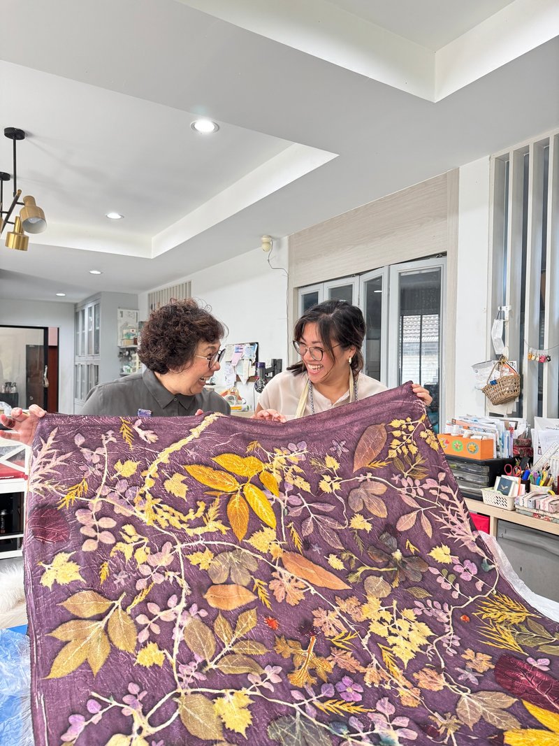 One-day Workshop - Eco Print on Fabric - 其他 - 棉．麻 