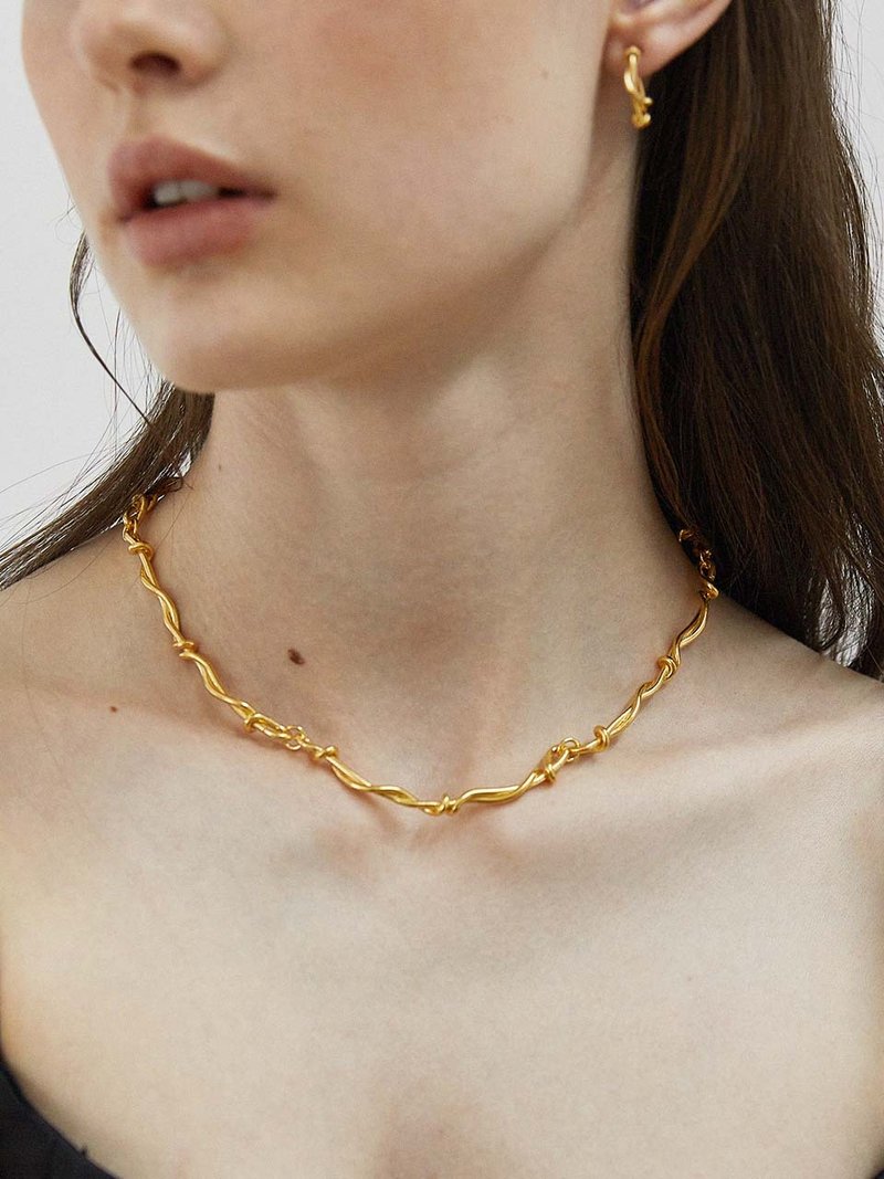 Essential Edition 02N Nacklace - Chokers - Copper & Brass 