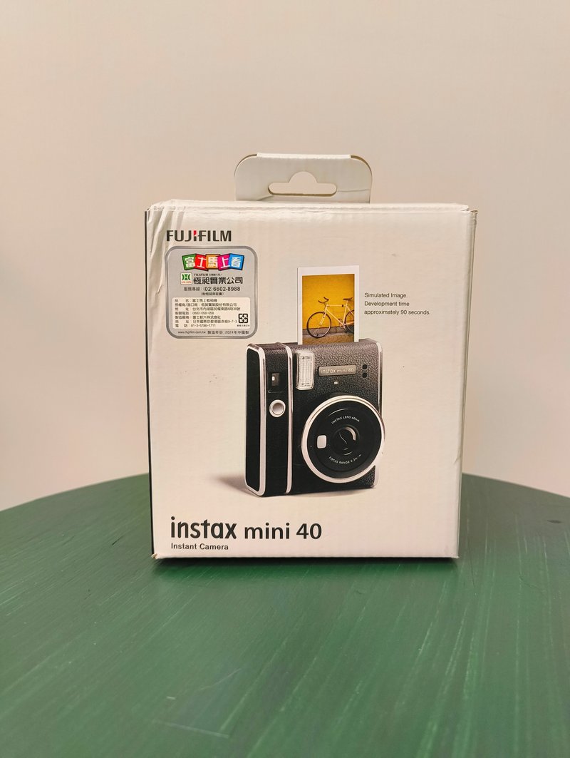 [Instant Photos] 90% new Fujifilm Instax mini 40, check out the camera now - Cameras - Plastic Black