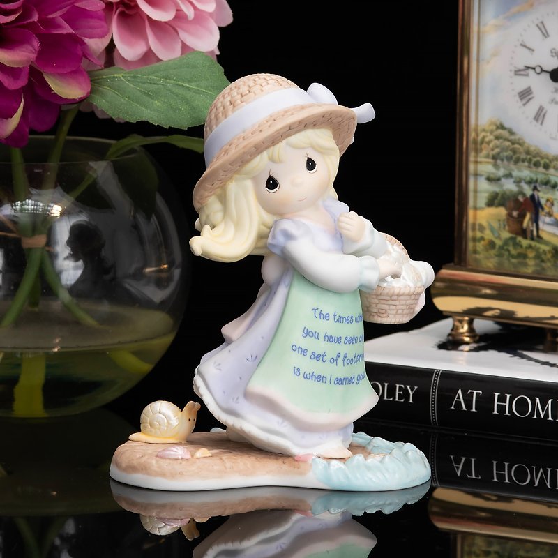 American Precious Moments water drop doll beautiful summer ceramic character girl birthday gift - Items for Display - Porcelain 