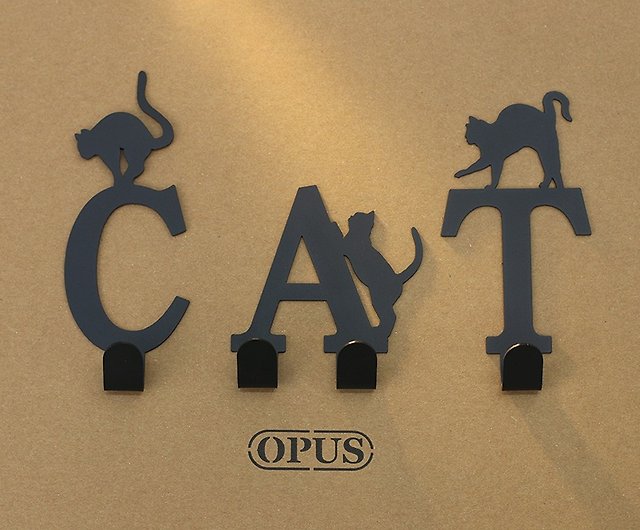 OPUS Dongqi Metalworking] When the cat meets the letter Z-hook