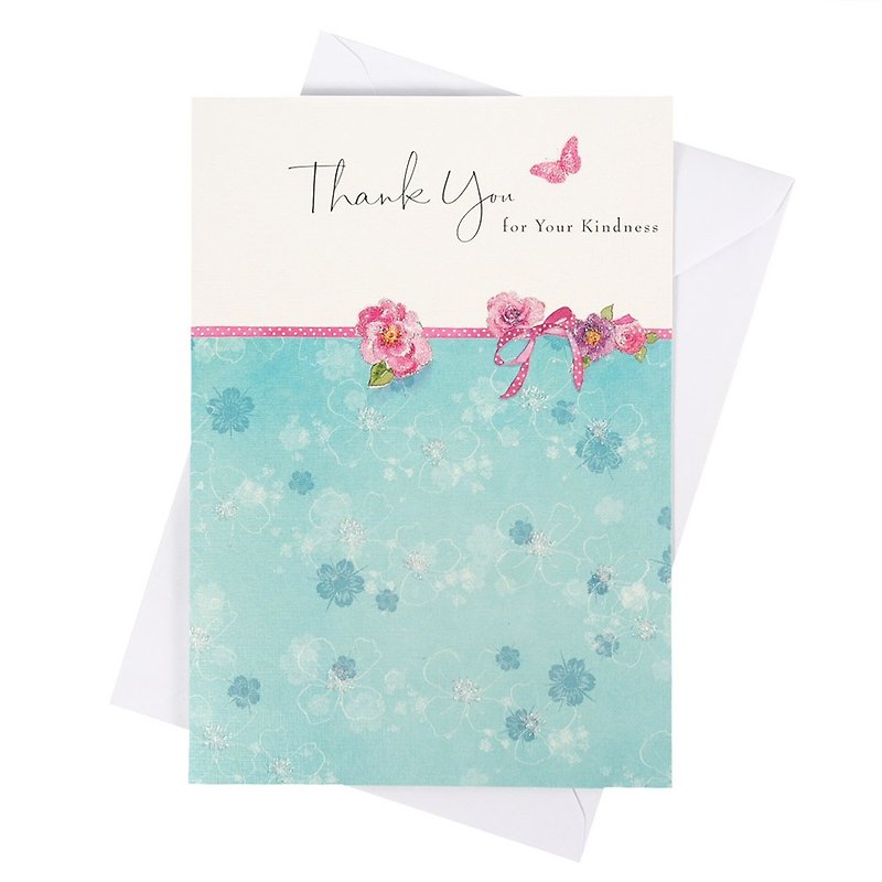How meaningful your mind is to me [Hallmark-card unlimited thanks] - Cards & Postcards - Paper Blue