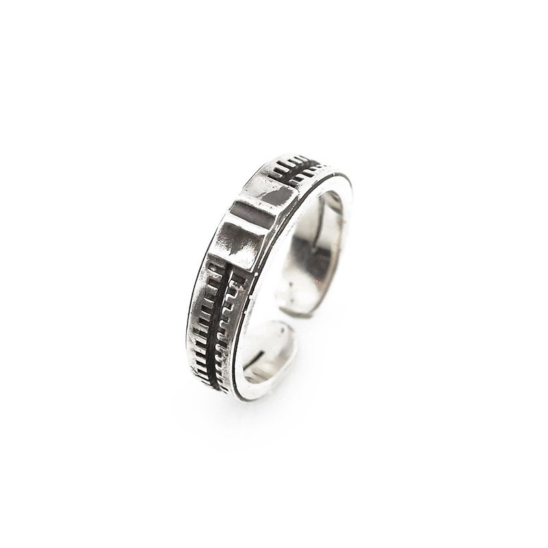 Music putter ring 925 silver - General Rings - Other Metals Gray