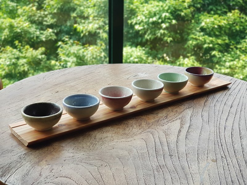 【BESTAR】台湾杉茶トレー - まな板・トレイ - 木製 イエロー