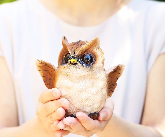 デバリエ mo02 【正規品】みみずくの置物 ミミズク フクロウの置物