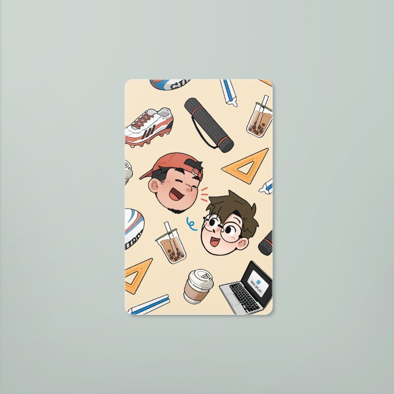 Card Sticker: Dan and Kraam Starting Pack - สติกเกอร์ - พลาสติก 