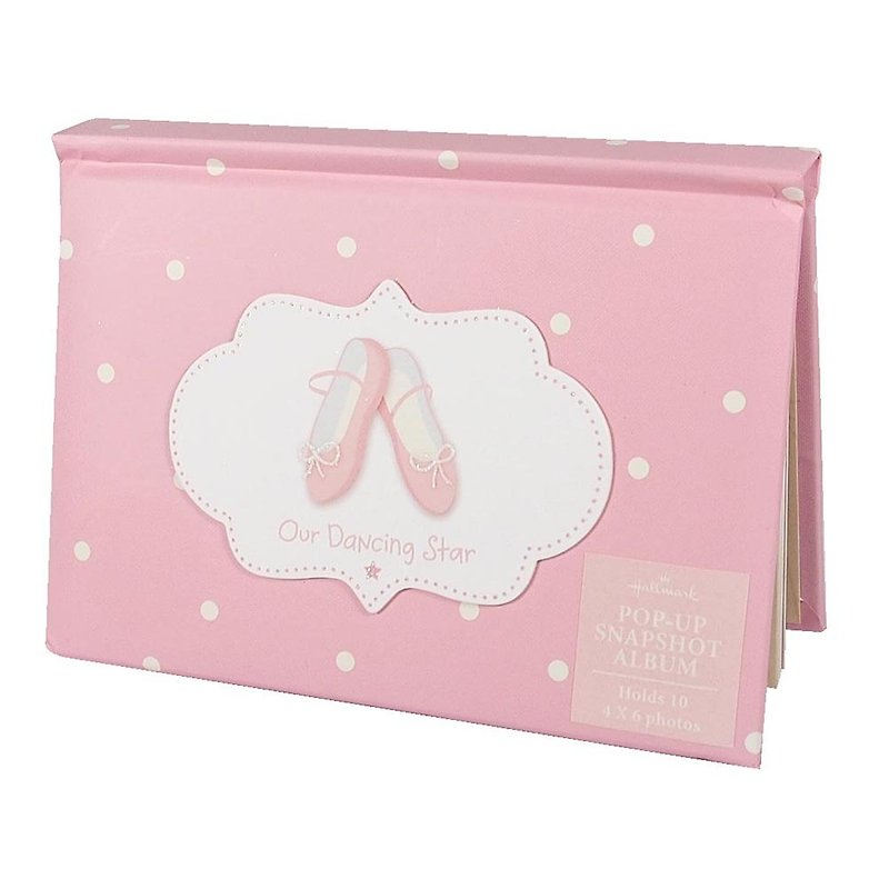 Ballet star three-dimensional photo book 9 pieces [Hallmark-acid-free photo book/photo album simple style] - Photo Albums & Books - Other Materials Pink