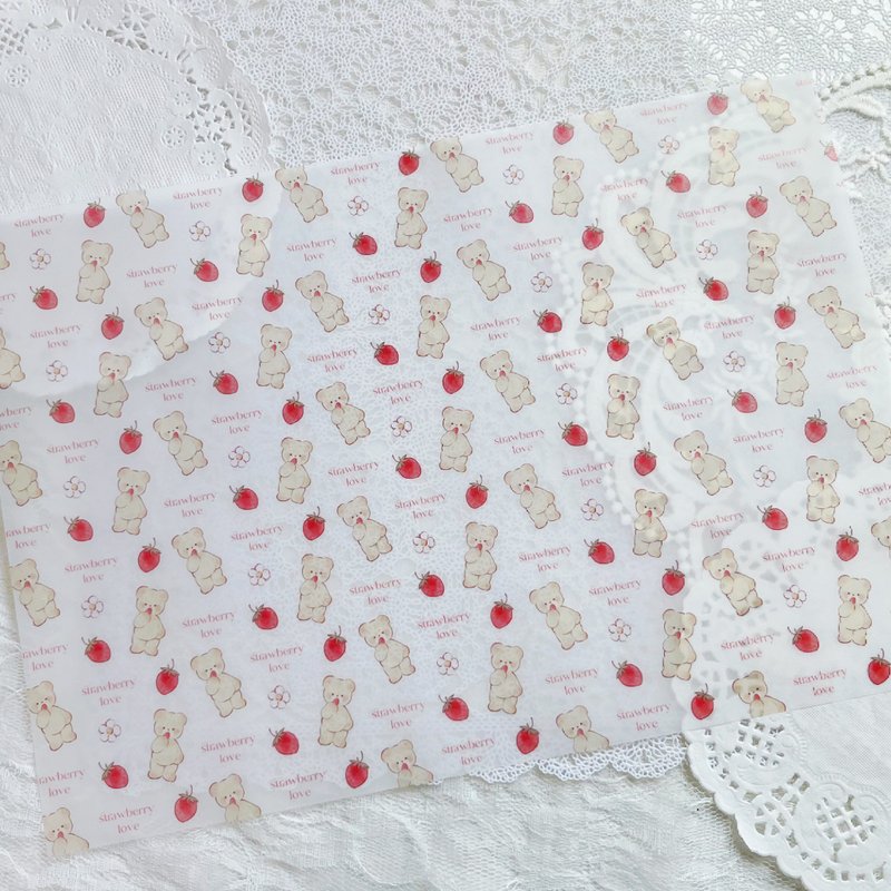 teatime tracing Paper - 禮物盒/包裝盒 - 紙 多色