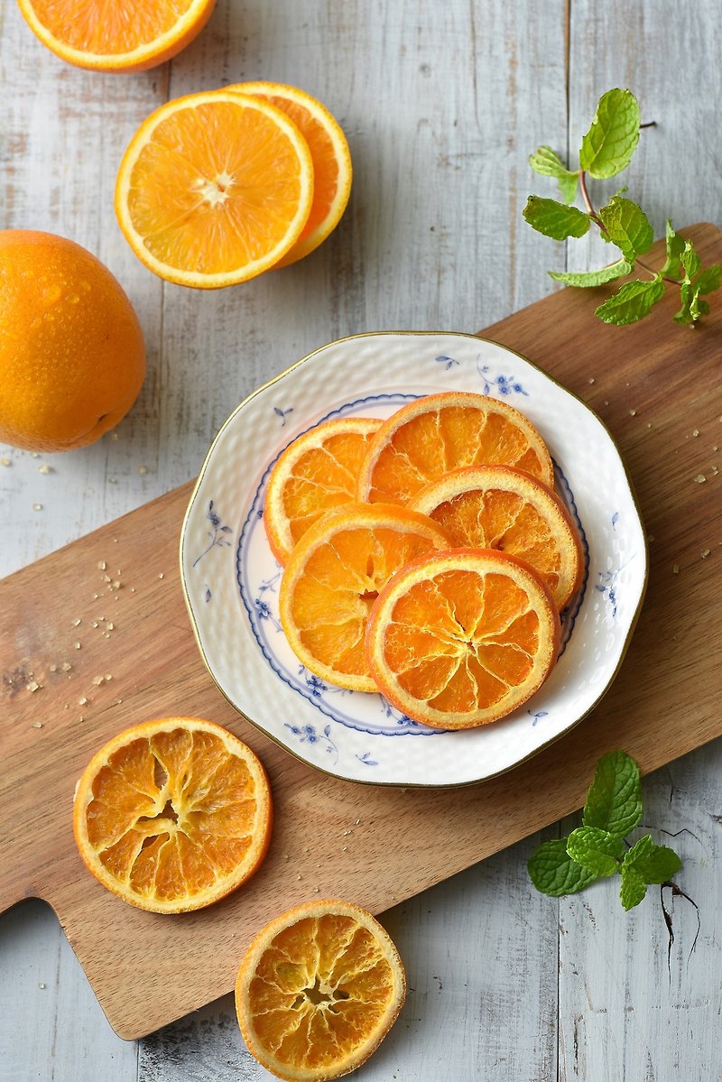 [Thinking is orange] Orange dried fruit / natural / love taste / easy to pack - ผลไม้อบแห้ง - วัสดุอื่นๆ สีส้ม
