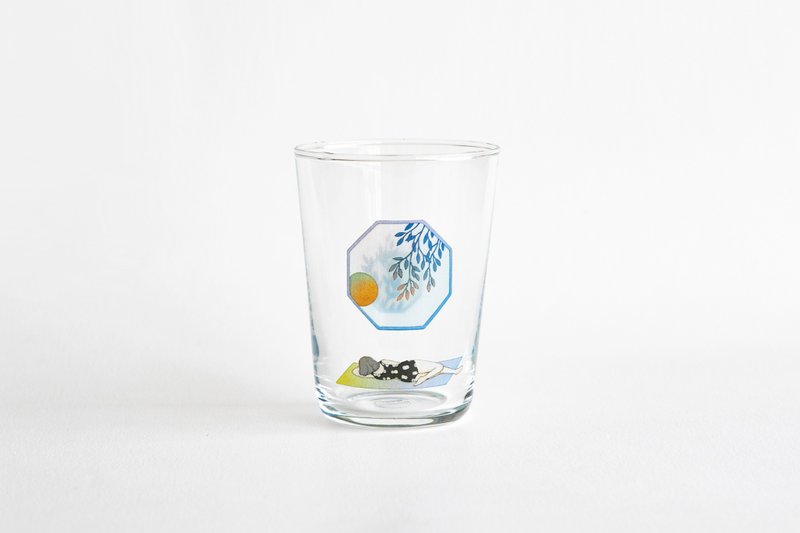 【+t企劃】午後的她們 等一朵春雲 - 玻璃杯 - 玻璃 透明