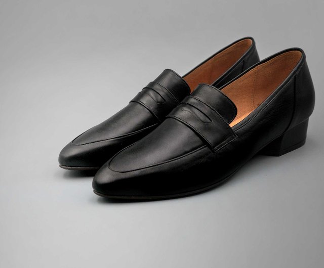 ペニーローファーブラッククラシックローファー| WL - ショップ