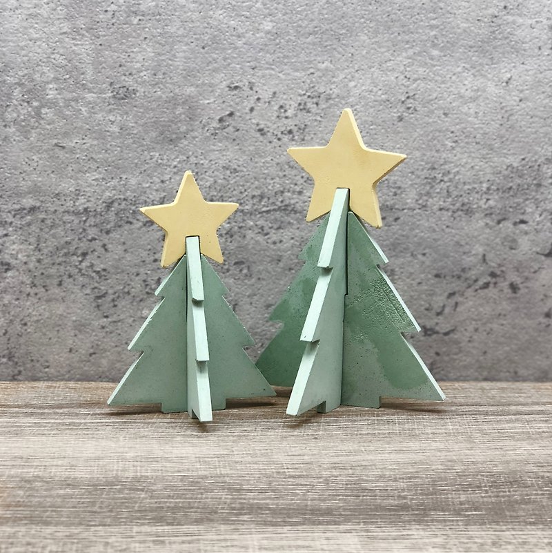 Star Christmas Tree Diffuser Stone - น้ำหอม - วัสดุอื่นๆ สีเขียว